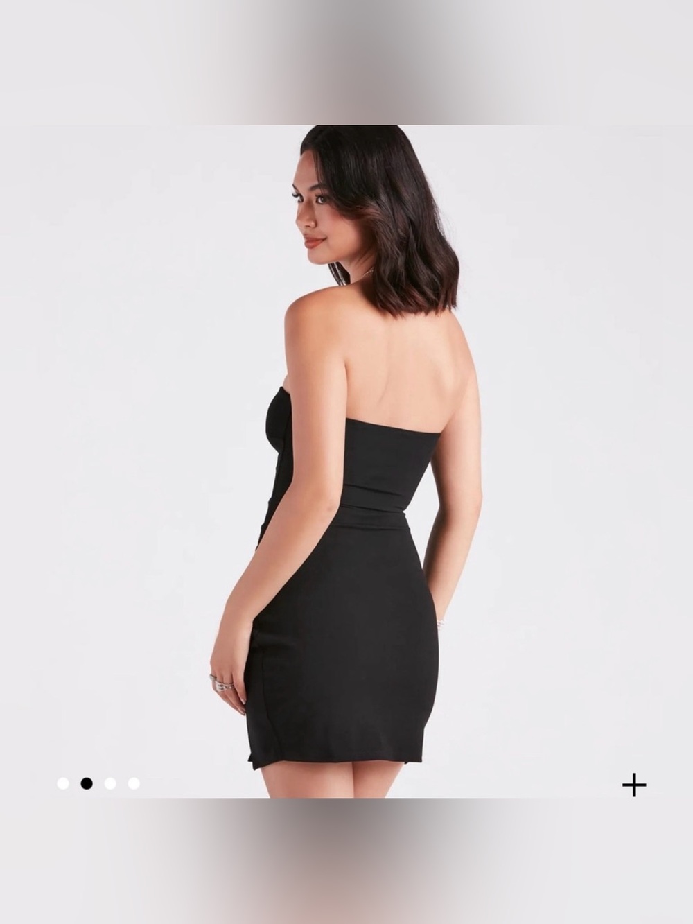 Black Mini Dress - Picture 2 of 2